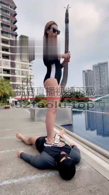 【二宝】三亚泳池边踩贱奴 bf21898