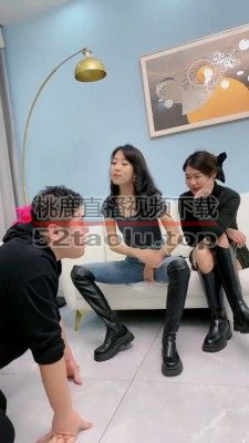 【麋鹿银儿】双胞胎S长靴白袜高跟暴力虐打 bf22949