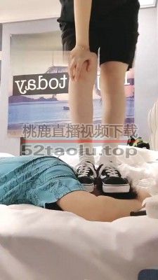 【欣欣】黑鞋白袜全体重踩踏/腿绞 bf34299