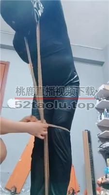 【东营天香百合】丝袜堵嘴/五花大绑囚禁虐 JS240312-5