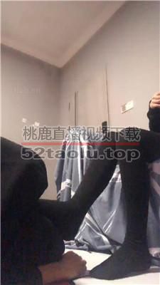 【甜恬】艺校女神-及膝黑袜踩虐老师狗 JS240314-12