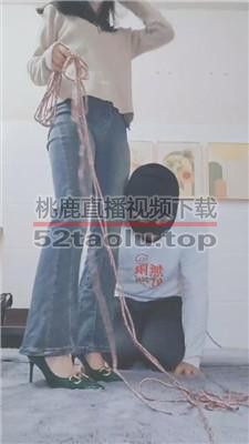 【灵竹】张嘴吃死皮/反绑/清理脏脚底  JS240320-4