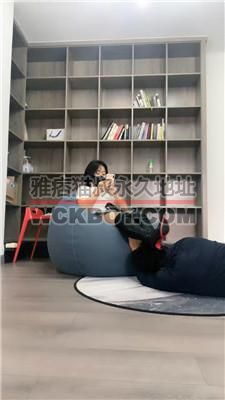 【迦娜】鞭打/高跟长靴踩地毯狗 JS240415-28