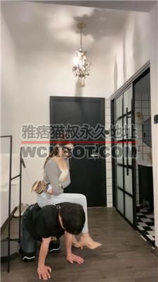 【珂儿大小姐】狗链拴狗犬化/高跟踩虐/喂口水浓痰 bf40506