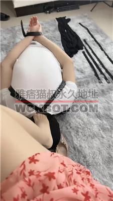 【桃桃樱】反绑丝袜全包-窒息专场-白袜堵嘴 JS240503-8