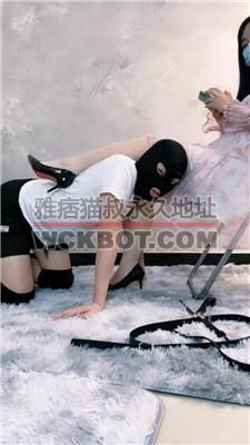 【桃桃樱】掐脖-加官窒息/捆绑虐乳/肉丝高跟虐 JS240502-21