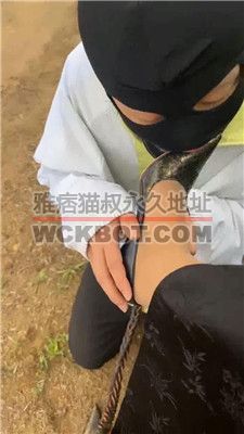 【冰色】户外调-户外舔脏鞋/骑马遛狗/掐乳 JS240512-1