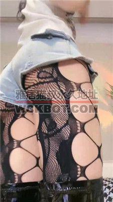 【禾未SO】裆下连续清空/皮靴高跟网袜 JS240703-29