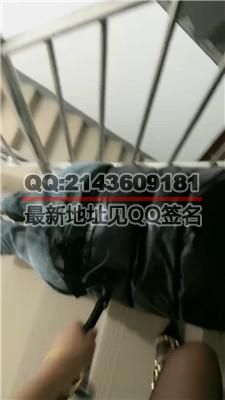 【瑶欣】楼道调-鞭打/铆钉高跟黑丝踩 JS240707-9