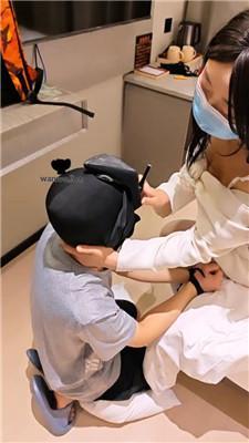 【桃桃樱】捆绑双手/白丝脚捂脸/滴蜡/踩踏【双视角版】bf42741