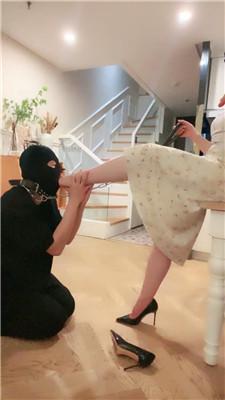 【冷颜】下班虐老板狗-玉足狂舔/深喉/虐乳 bf42765