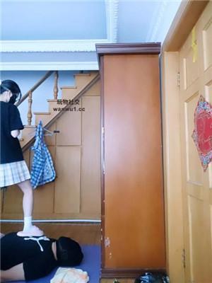 【桉】穿鞋白袜全体重踩踏 JS240819-18