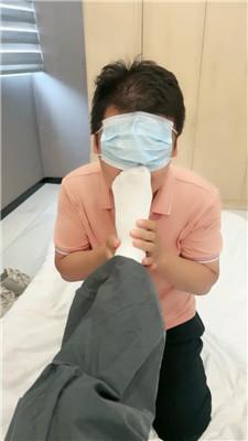 【小原妈妈】原味白袜气味辱/踩踏 JS240915-31