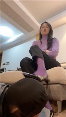 【绯闻王妃】沉浸式-高跟紫丝袜诱惑虐 JS241020-23