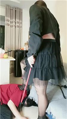 【昆明金蛰】短靴高跟踩踏/鞭打/舔脏鞋 JS241021-7