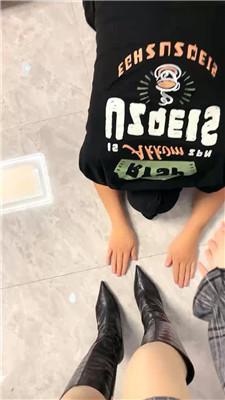 【婉婷殿下】骑马转胯/强制闻长靴肉丝脚/清理脏鞋 JS241024-6