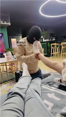 【咩祖】双S-原味白袜脚玩家奴/踢裆耳光 JS241101-17