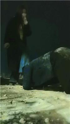 【西北傻子】深夜户外暴力踩踏踢踹 bf49910