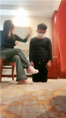 【桃子老师】两小时体罚-揪耳朵/打手心/罚做深蹲/鞋绑脸闻 JS241129-14