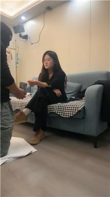 【子熙大人】喜欢原味白袜脚的狗奴才 JS241202-38