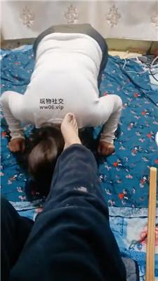 【伪娘和人妻】舔闻原味裸足/戒尺sp JS241213-48