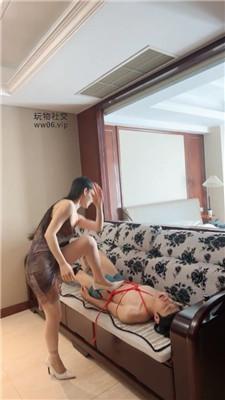 【领主】内裤套头/捆绑/掐脖窒息/高跟肉丝踩踏 bf48631