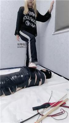 【帝如烟】捆绑强制踩踏/袜子塞嘴 bf48796