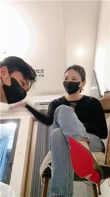 【蓝蓝大S】高跟全体重踩踏/牛仔裤坐脸 bf48853