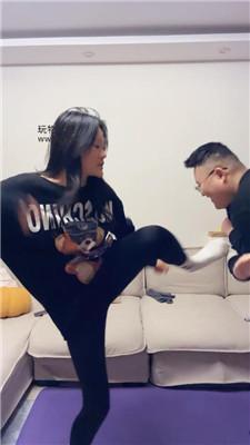 【埋汰】玉足狂舔/运动白袜气味辱 JS241231-17