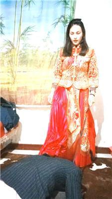 【银南女帝】新娘结婚公开驯化绿帽【下】 JS250118-12