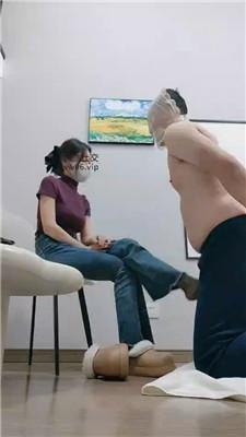 【喵酱紫】捆绑雪地靴黑丝-捆绑虐 JS250119-19