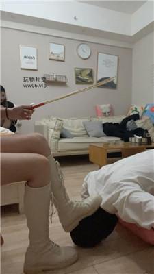 【白兔】长靴踩踏/藤条抽/虐乳 bf50591