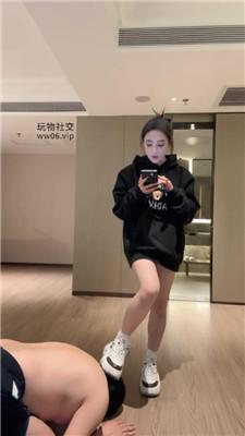 【楠熙】健身后原味白袜气味辱 bf51552