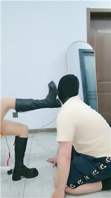 【鱼主】脏长靴踩踏喂食 bf53153