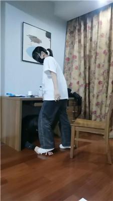 【奈米】素人S小白鞋白船袜玩虐【双视角版】 JS250509-61