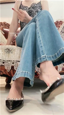 【温蒂】牛仔裤裸足速攻鞋寸死    250610-26