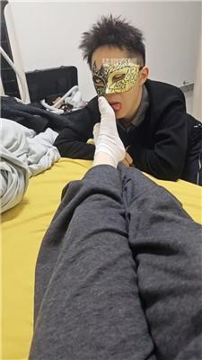 【米粒儿】仔细品尝白棉袜脚【双视角版】 JS251221-54